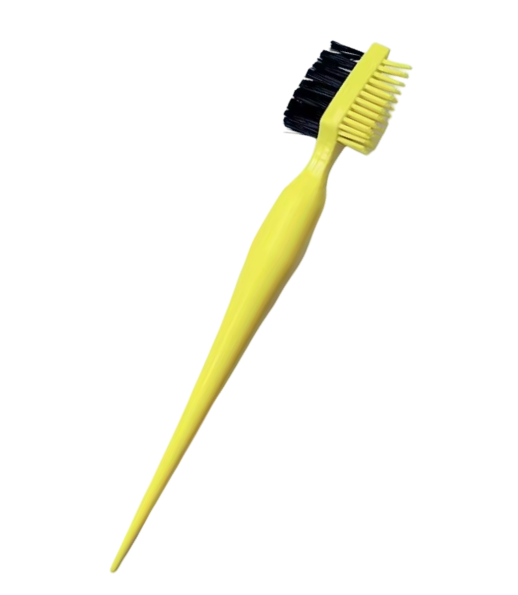 3-in-1 Edge Styling Brush for Styling and Taming Flyaways and Eye Brows Haircare Comb Hairline Heatless