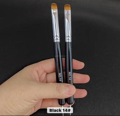 DualDesign Polygel Brush - 2 Way Acrylic Clean-Up Tool