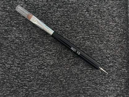 DualDesign Polygel Brush - 2 Way Acrylic Clean-Up Tool