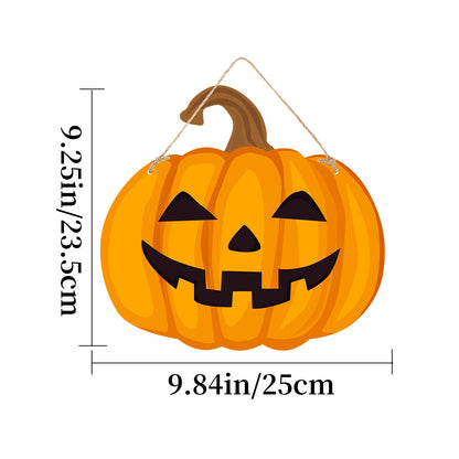 Hanging Halloween Door Sign Decoration