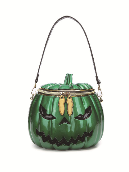 Adorably Unique Pumpkin Shoulder Crossbody Multi-purpose Bucket Bag for Halloween | Fall Vibes Must Have!
