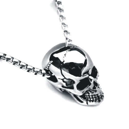 Titanium Steel Skull Necklace