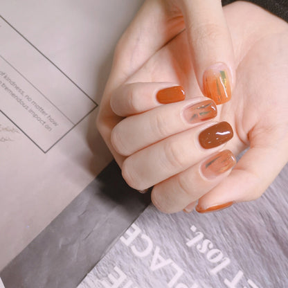 Iridescent Cellophane Strips -Nail Art Accessories -Phototherapy Nail Sticker