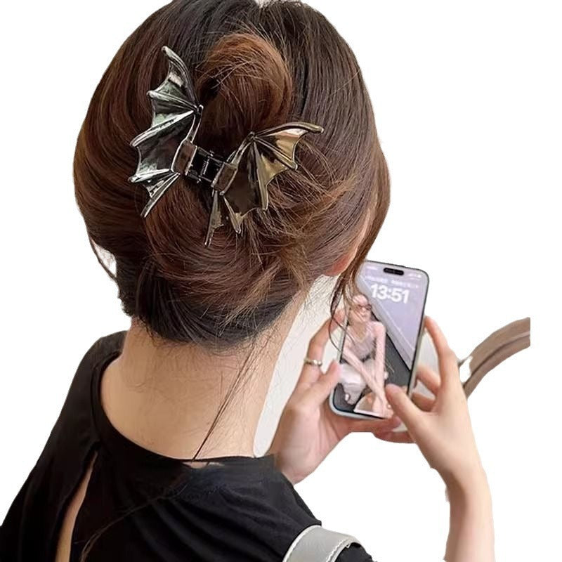 Metal Bat Hair Grip High-grade Female/Unisex