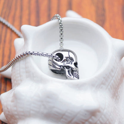 Titanium Steel Skull Necklace