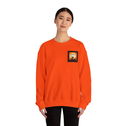 Halloween-Themed Sweatshirt, Cozy Fall Sweater for Spooky Season, Unisex Crewneck Jumper, Trick-or-Treating Pullover, Viral 6 - 7 Design