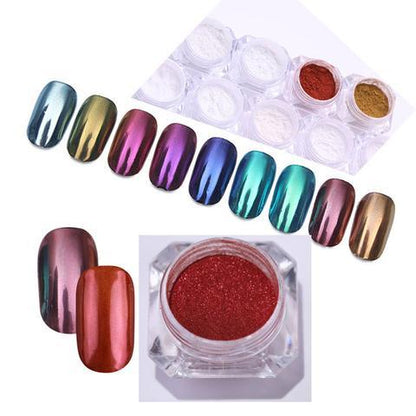 Mirror Chrome Powder Nail Art Pigment Powder