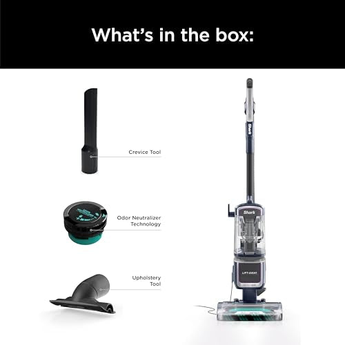 Shark Detect Pro Speed Lift-Away ADV Bagless Upright Vacuum with DuoClean Detect, Anti-Allergen, Lift-Away, and Odor Neutralizer Technology, LA742