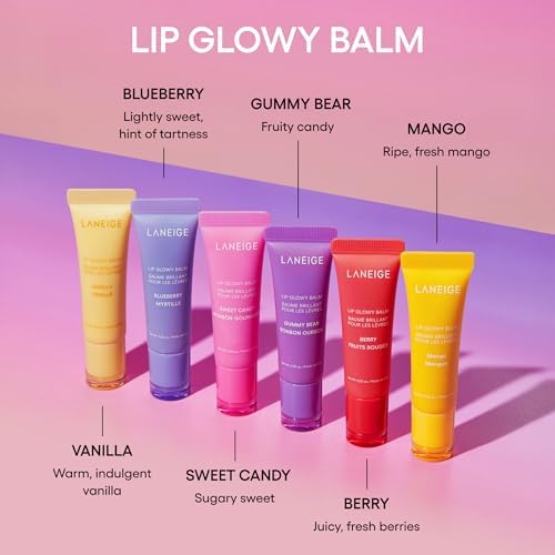 LANEIGE Lip Glowy Balm: Sheer Tinted Lip Moisturizer with Shea Butter, for Hydrating Shine & Soft Lips