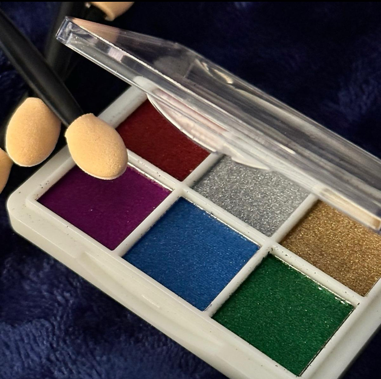 ChromaGlow 6 Colors Solid Magic Mirror Nail Chrome Powder