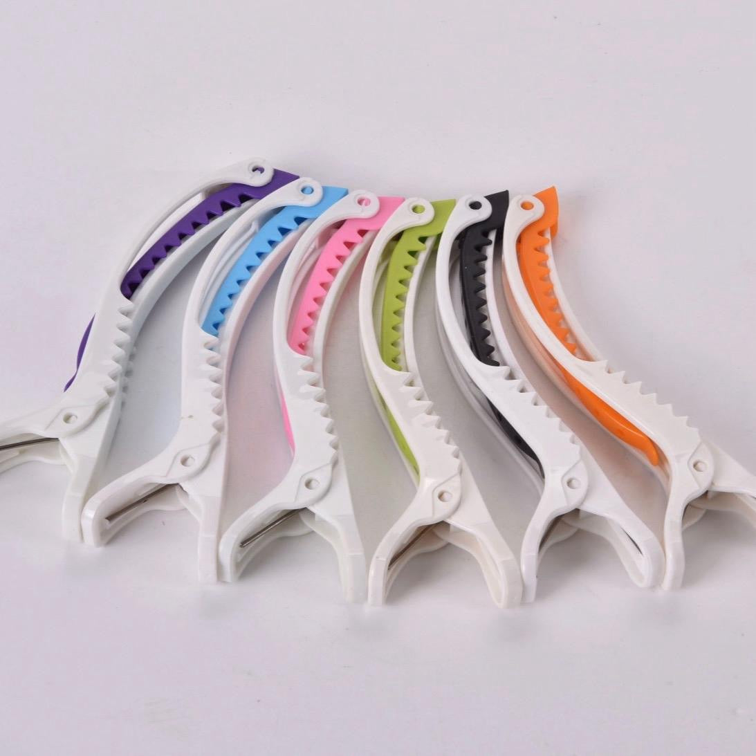 12pk Heat-Resistant Plastic Non-Slip Hair Clips for Hairdressing