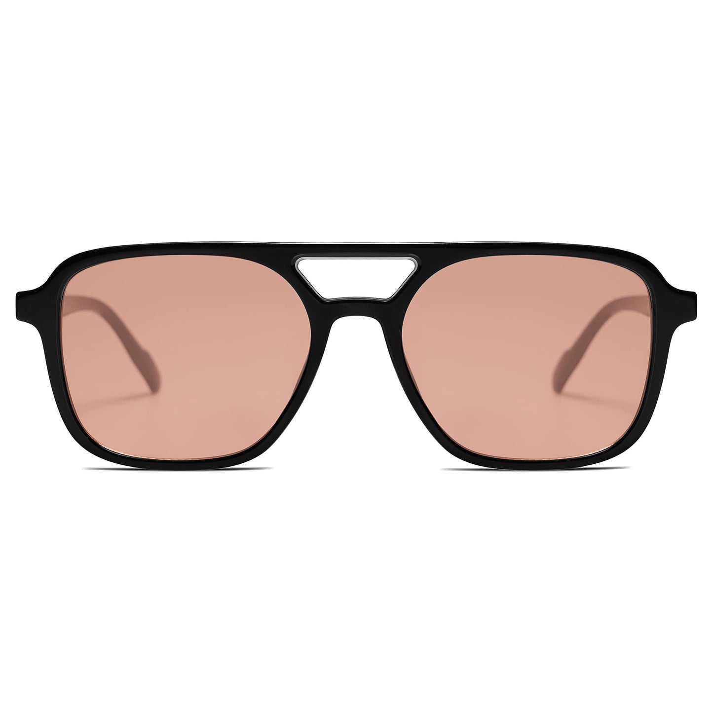 SOJOS Retro Aviator Sunglasses for Women Men,Trendy Rectangle Womens Mens Shades Sun Glasses SJ2202