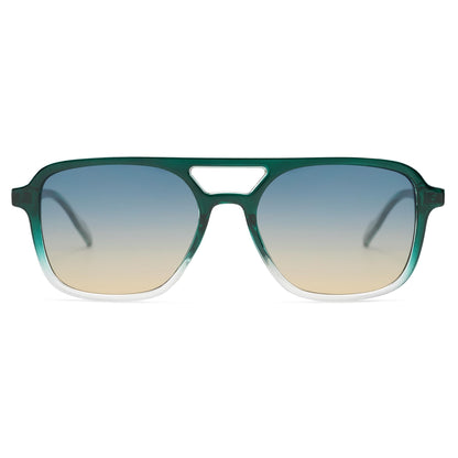 SOJOS Retro Aviator Sunglasses for Women Men,Trendy Rectangle Womens Mens Shades Sun Glasses SJ2202