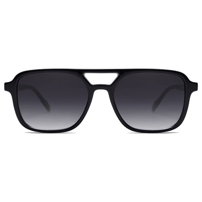 SOJOS Retro Aviator Sunglasses for Women Men,Trendy Rectangle Womens Mens Shades Sun Glasses SJ2202