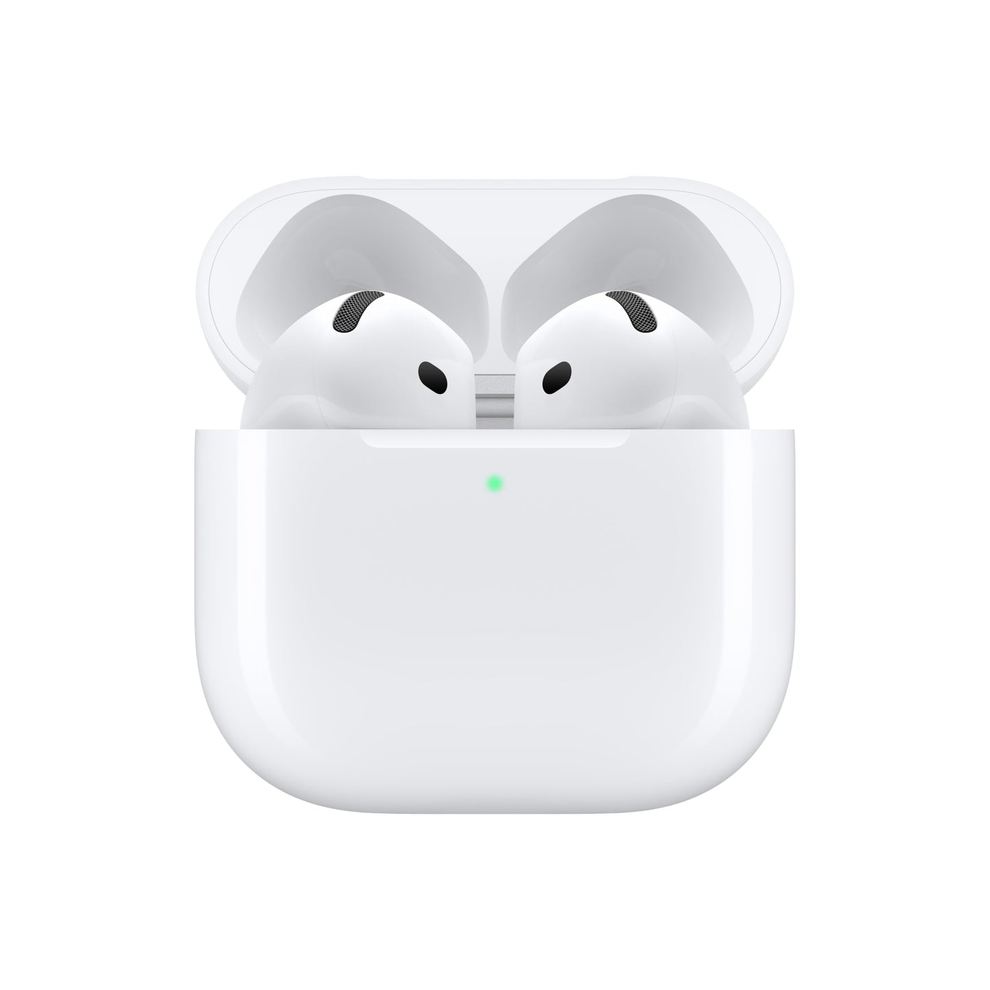 Apple AirPods 4 Wireless Earbuds, Bluetooth Headphones, with Active Noise Cancellation, Adaptive Audio, Transparency Mode, Personalized Spatial Audio, USB-C Charging Case with AppleCare+ (2 Years)