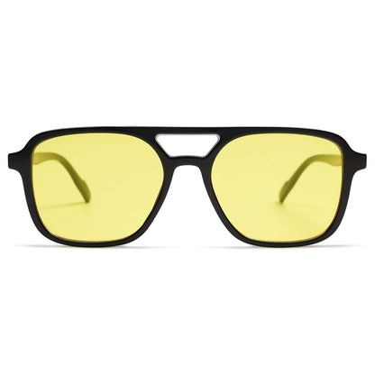 SOJOS Retro Aviator Sunglasses for Women Men,Trendy Rectangle Womens Mens Shades Sun Glasses SJ2202