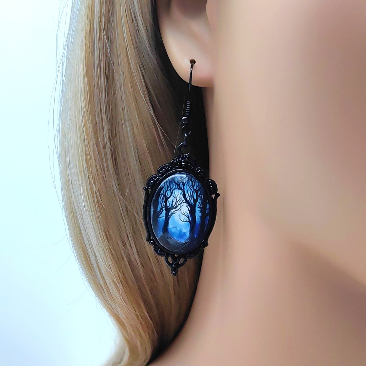 3pcs Vintage Style-Tree Of Life-Witch-Necklace Earring Set