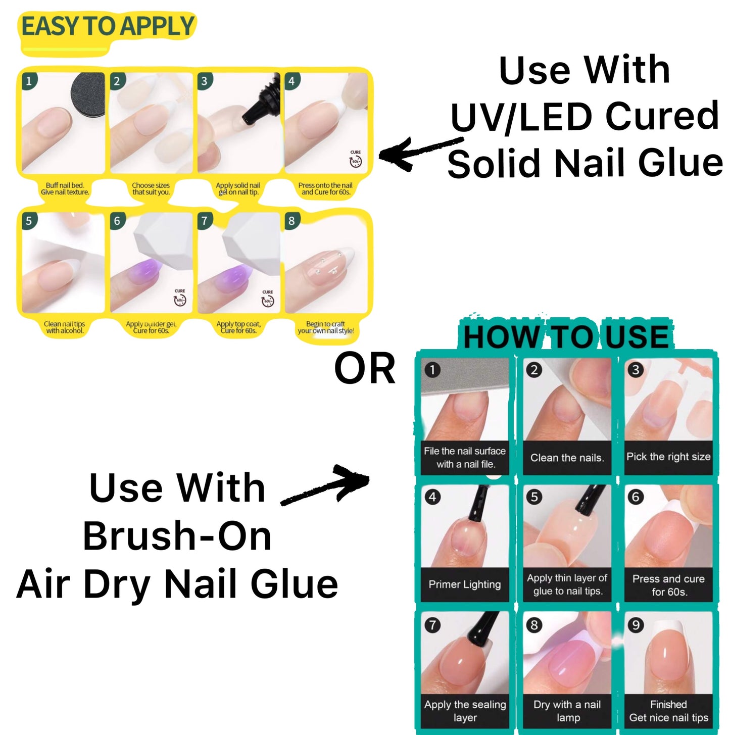 VanZeig NailPop French Tip Starter Kit