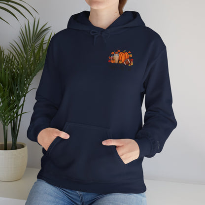 Cozy Fall Sweatshirt, Pumpkin Hoodie, Autumn Apparel, Thanksgiving Gift, Seasonal Style