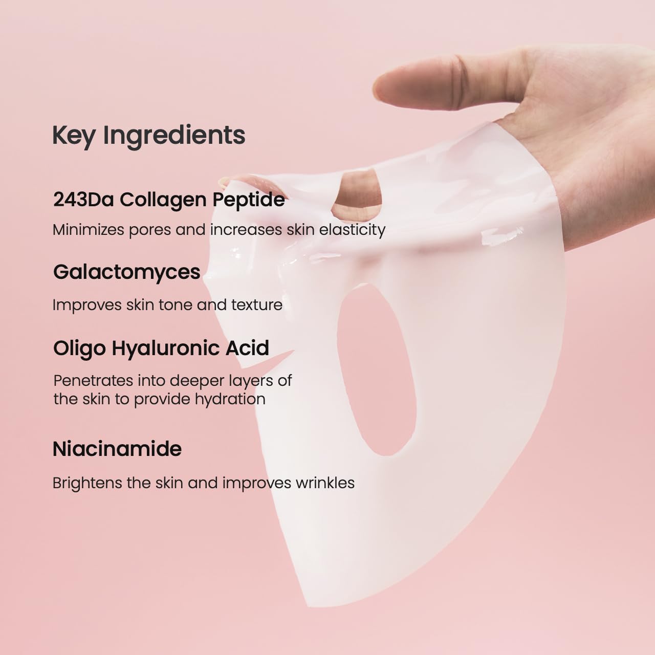 BIODANCE Hydro Cera-nol Real Deep Mask, Overnight Hydrogel Mask, Hydrating Facial Mask For Sensitive Skin, Redness Reducing & Quick Soothing Effect, Korean Skincare, Stocking Stuffers |1.19oz(34g)x4ea