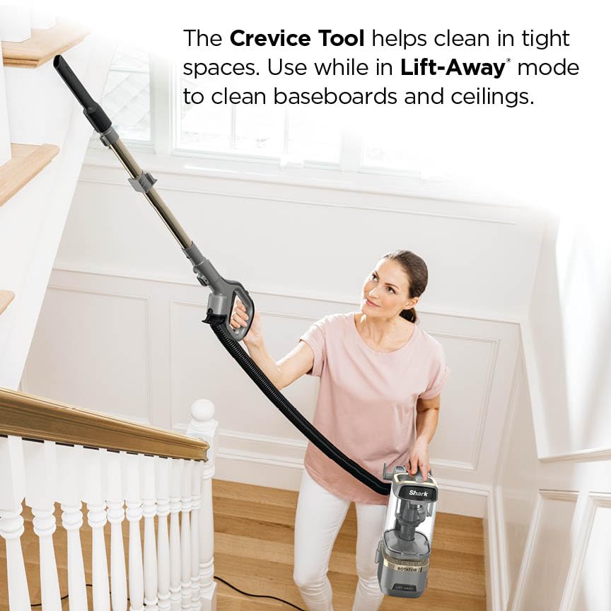 Shark Detect Pro Speed Lift-Away ADV Bagless Upright Vacuum with DuoClean Detect, Anti-Allergen, Lift-Away, and Odor Neutralizer Technology, LA742