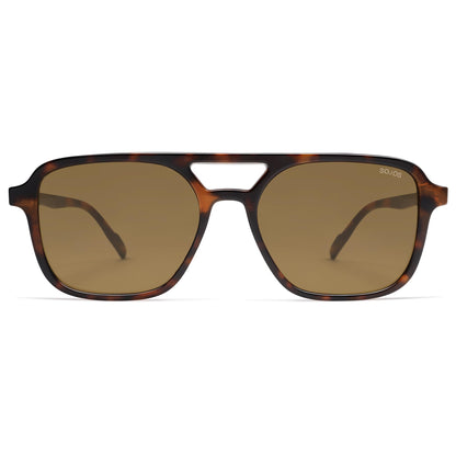 SOJOS Retro Aviator Sunglasses for Women Men,Trendy Rectangle Womens Mens Shades Sun Glasses SJ2202