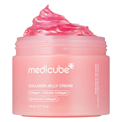 medicube Collagen Jelly Cream- Niacinamide & Freeze-Dried Hydrolyzed Collagen - Boosts skin's barrier hydration and gives 24h Glow & Lifted Look - Korean skincare (1.69 Fl Oz (Pack of 1))