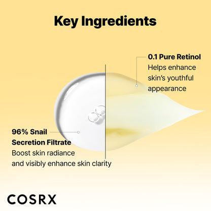 COSRX Snail Mucin Repairing Serum 100ml, Hydrating Serum for Face with Snail Secretion Filtrate for Dull Skin & Fine Lines, Korean Skin Care