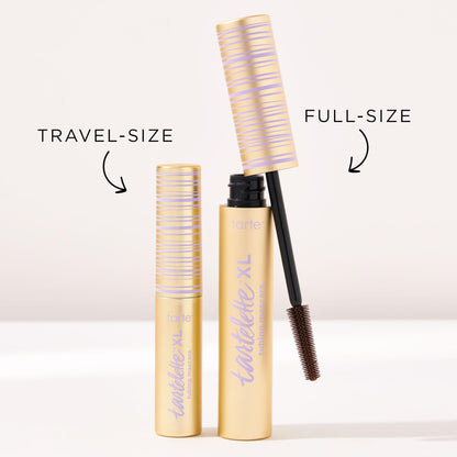 Tarte tartelette XL tubing mascara – Lash Extensions in a Tube with Peptide, Vitamin E & B5, Extra Length & Volume, Longwear, Smudge-Proof, Easy to Remove, Vegan & Cruelty Free