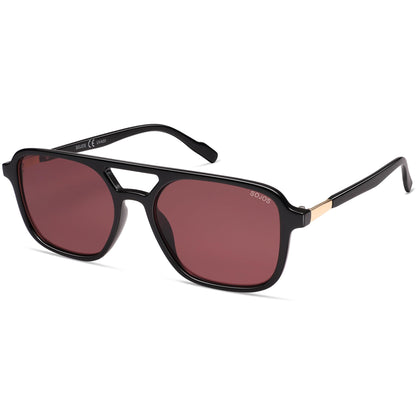 SOJOS Retro Aviator Sunglasses for Women Men,Trendy Rectangle Womens Mens Shades Sun Glasses SJ2202
