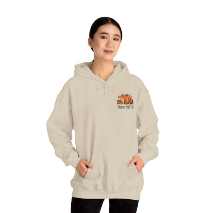 Cozy Fall Sweatshirt, Pumpkin Hoodie, Autumn Apparel, Thanksgiving Gift, Seasonal Style