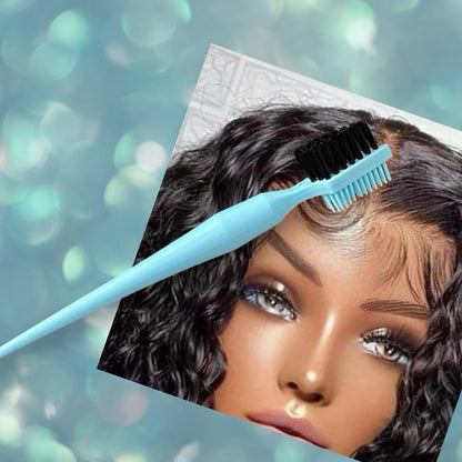 3-in-1 Edge Styling Brush for Styling and Taming Flyaways and Eye Brows Haircare Comb Hairline Heatless