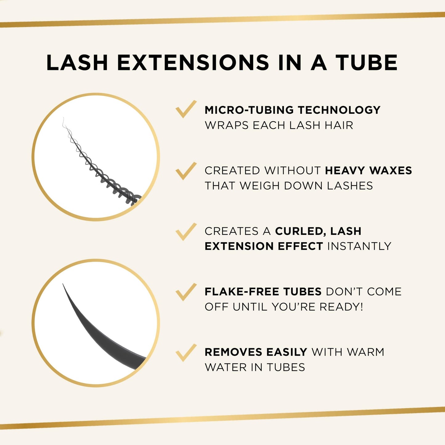 Tarte tartelette XL tubing mascara – Lash Extensions in a Tube with Peptide, Vitamin E & B5, Extra Length & Volume, Longwear, Smudge-Proof, Easy to Remove, Vegan & Cruelty Free