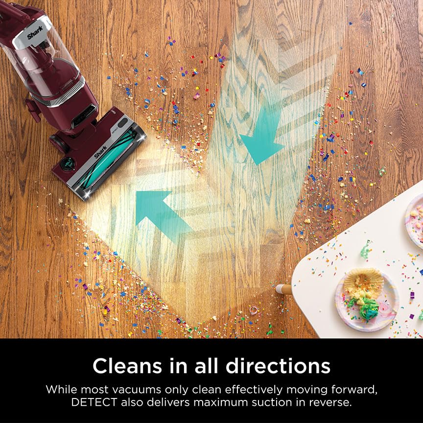 Shark Detect Pro Speed Lift-Away ADV Bagless Upright Vacuum with DuoClean Detect, Anti-Allergen, Lift-Away, and Odor Neutralizer Technology, LA742