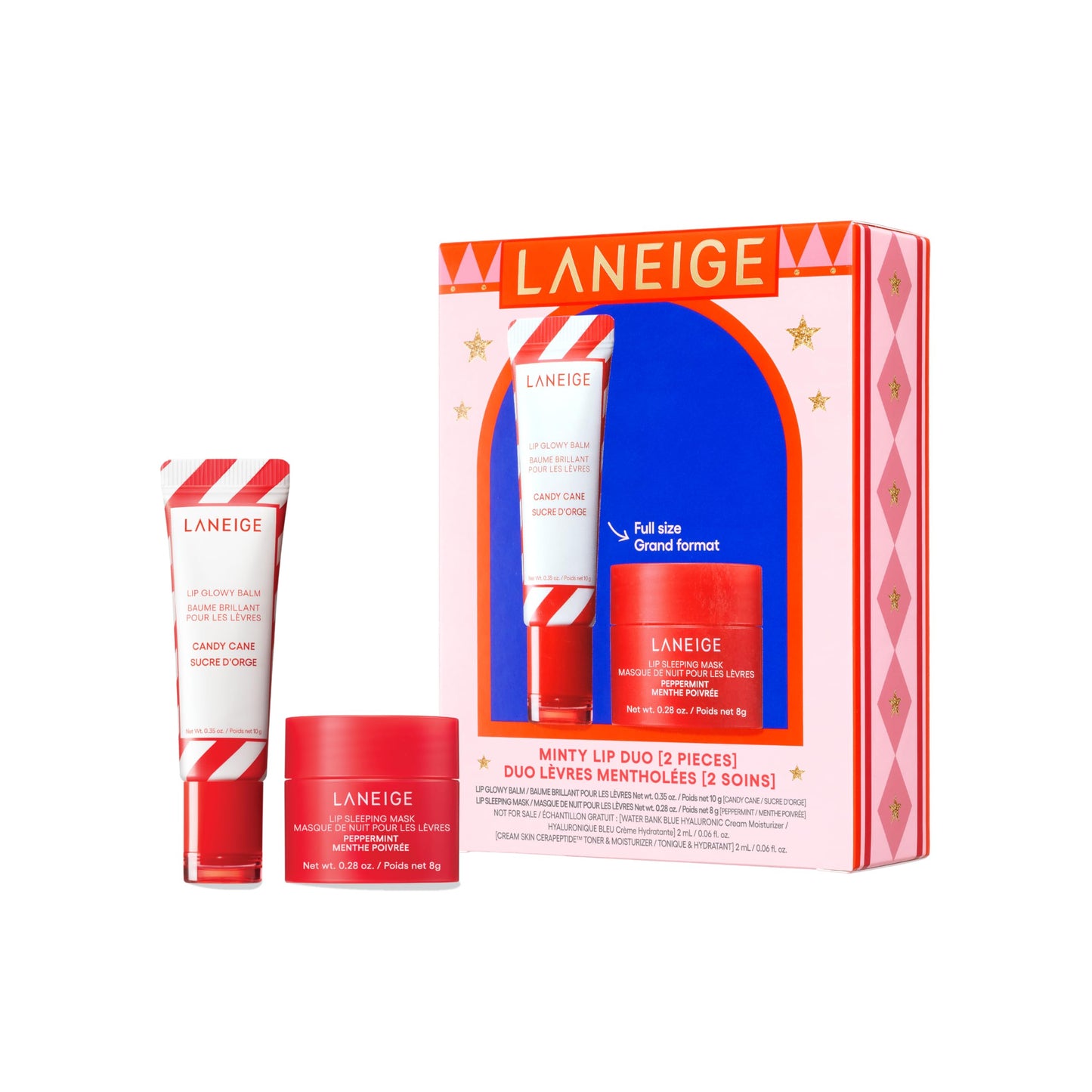 LANEIGE Lip Sleeping Mask: Nourish, Hydrate, Vitamin C, Murumuru & Shea Butter, Antioxidants, Flaky, Dry Lips