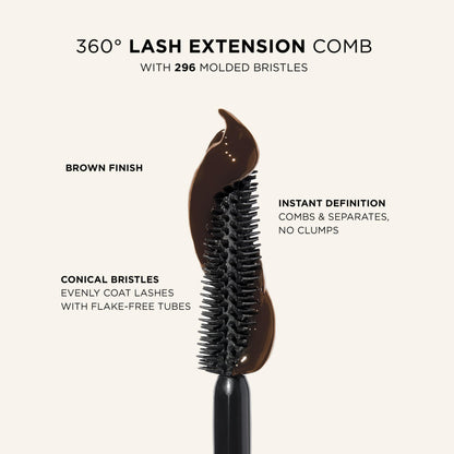Tarte tartelette XL tubing mascara – Lash Extensions in a Tube with Peptide, Vitamin E & B5, Extra Length & Volume, Longwear, Smudge-Proof, Easy to Remove, Vegan & Cruelty Free