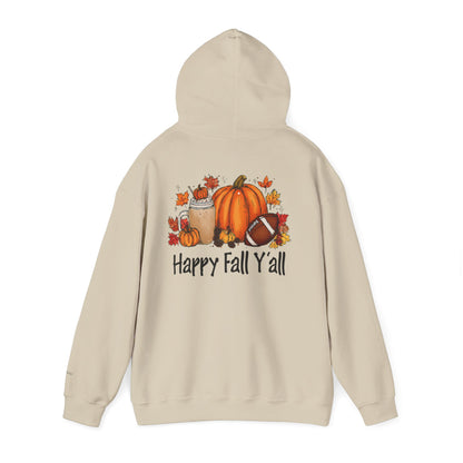 Cozy Fall Sweatshirt, Pumpkin Hoodie, Autumn Apparel, Thanksgiving Gift, Seasonal Style