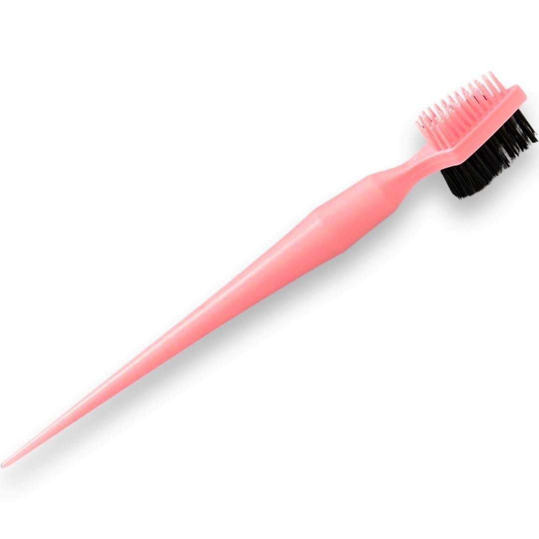 3-in-1 Edge Styling Brush for Styling and Taming Flyaways and Eye Brows Haircare Comb Hairline Heatless