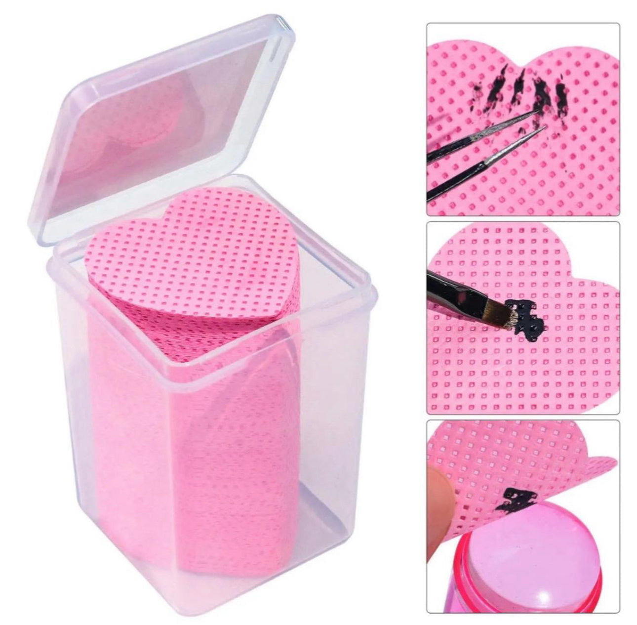 Lint Free Nail & Lash Wipes - 600 PCS