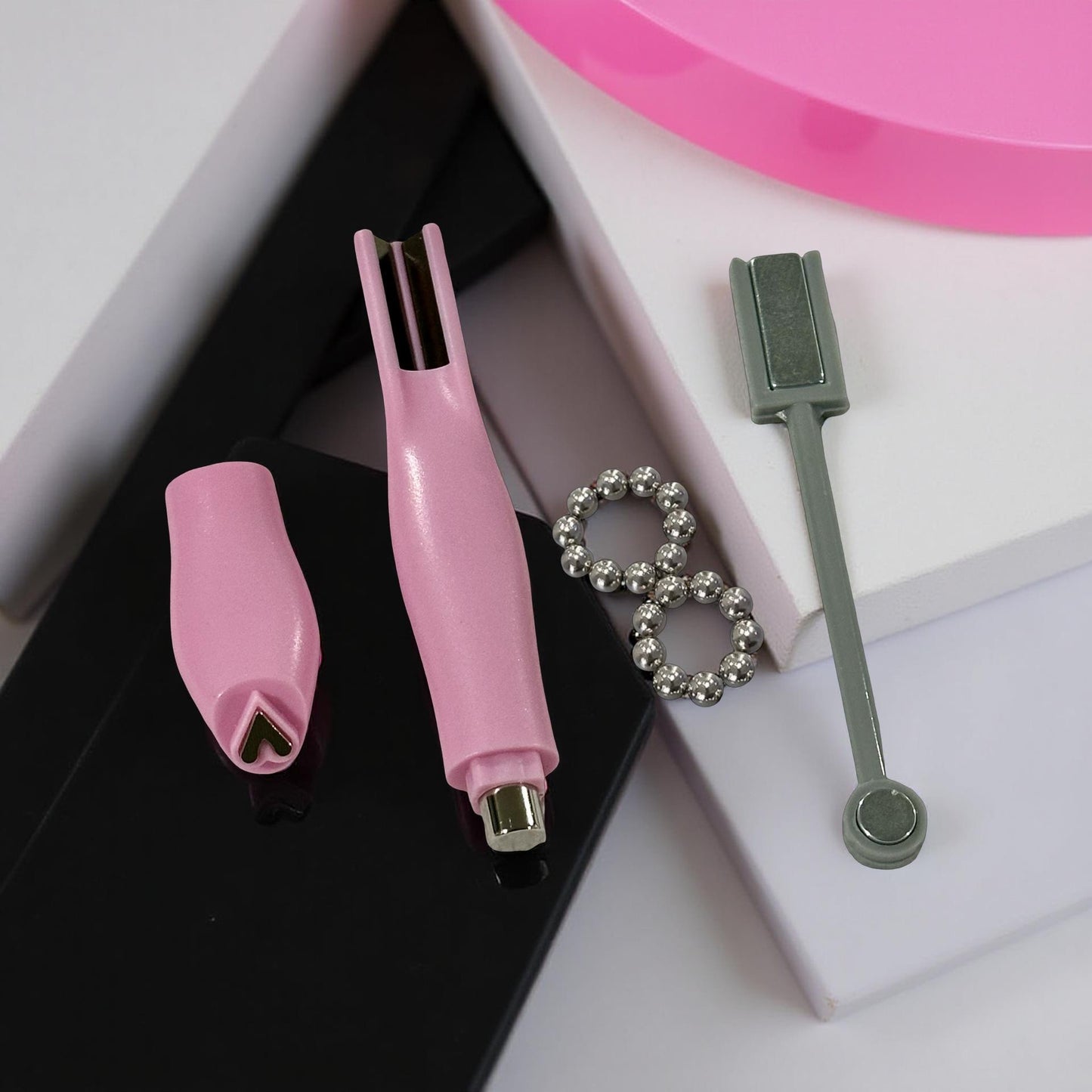 Cat-Eye Master Kit: 3-in-1 Hearts & Shapes + Water-Effect Tools + Double-Head Stick Magnet