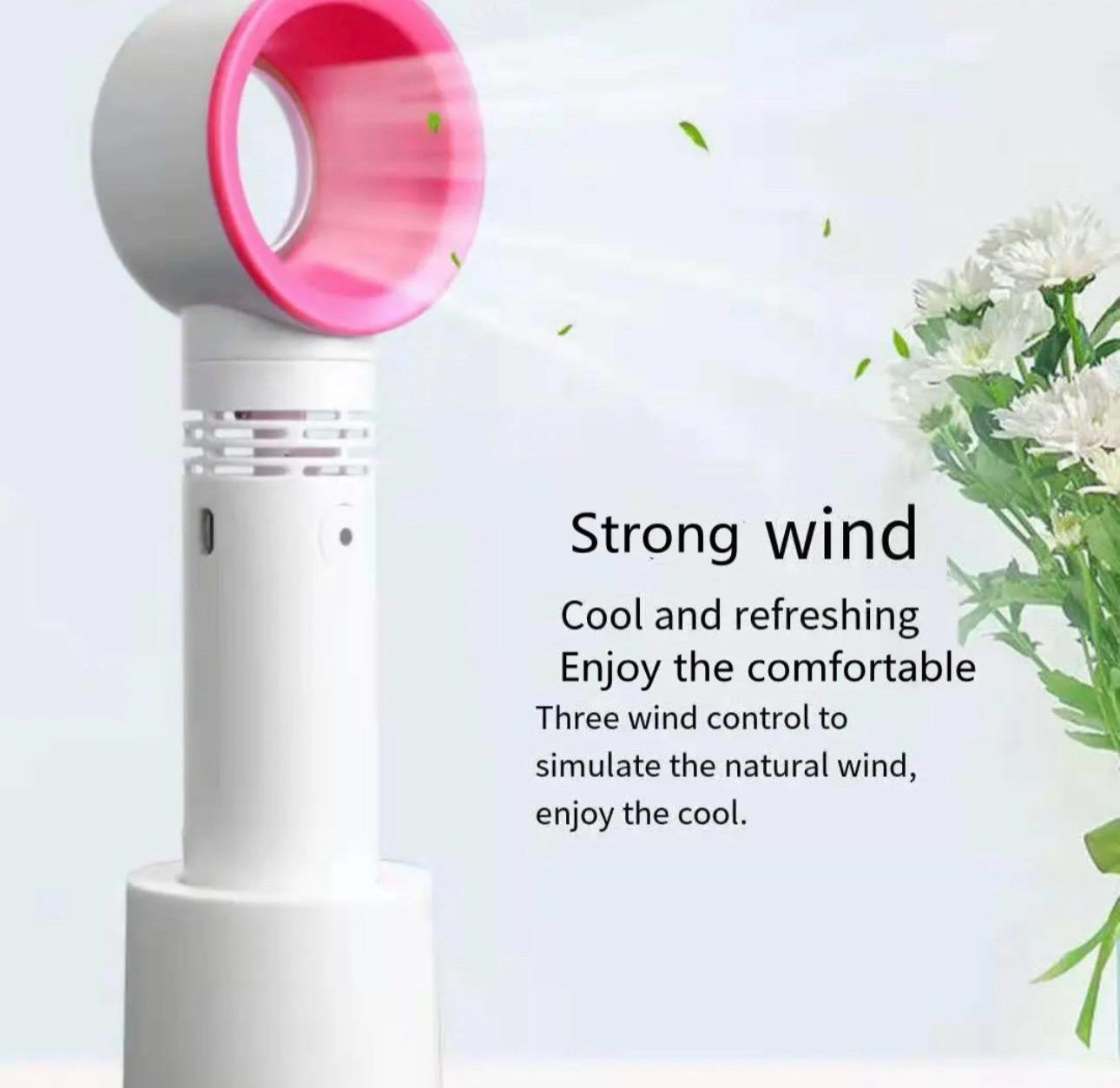 BreezeMate Bladeless Mini Fan