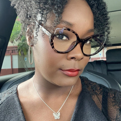 Fashion Eyewear Leopard Chic Oversized Optical Eyewear