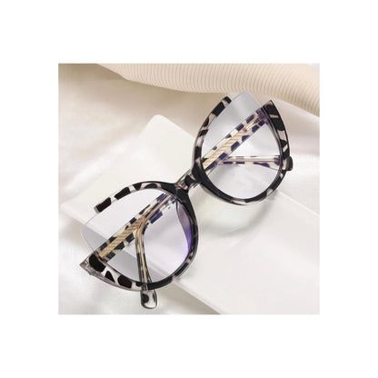 Fashion Eyewear Leopard Chic Oversized Optical Eyewear