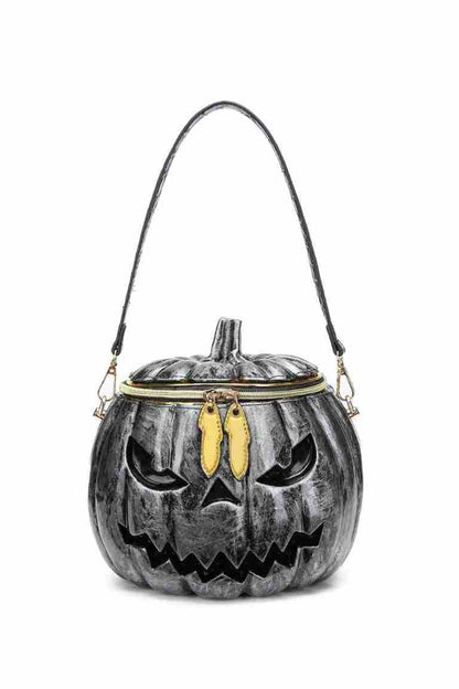 Adorably Unique Pumpkin Shoulder Crossbody Multi-purpose Bucket Bag for Halloween | Fall Vibes Must Have!