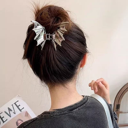 Metal Bat Hair Grip High-grade Female/Unisex