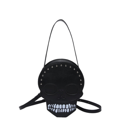 Skull Shoulder Bag | Funny Cute Messenger Bag | Creative Crossbody Bags For Women, Men and Kids