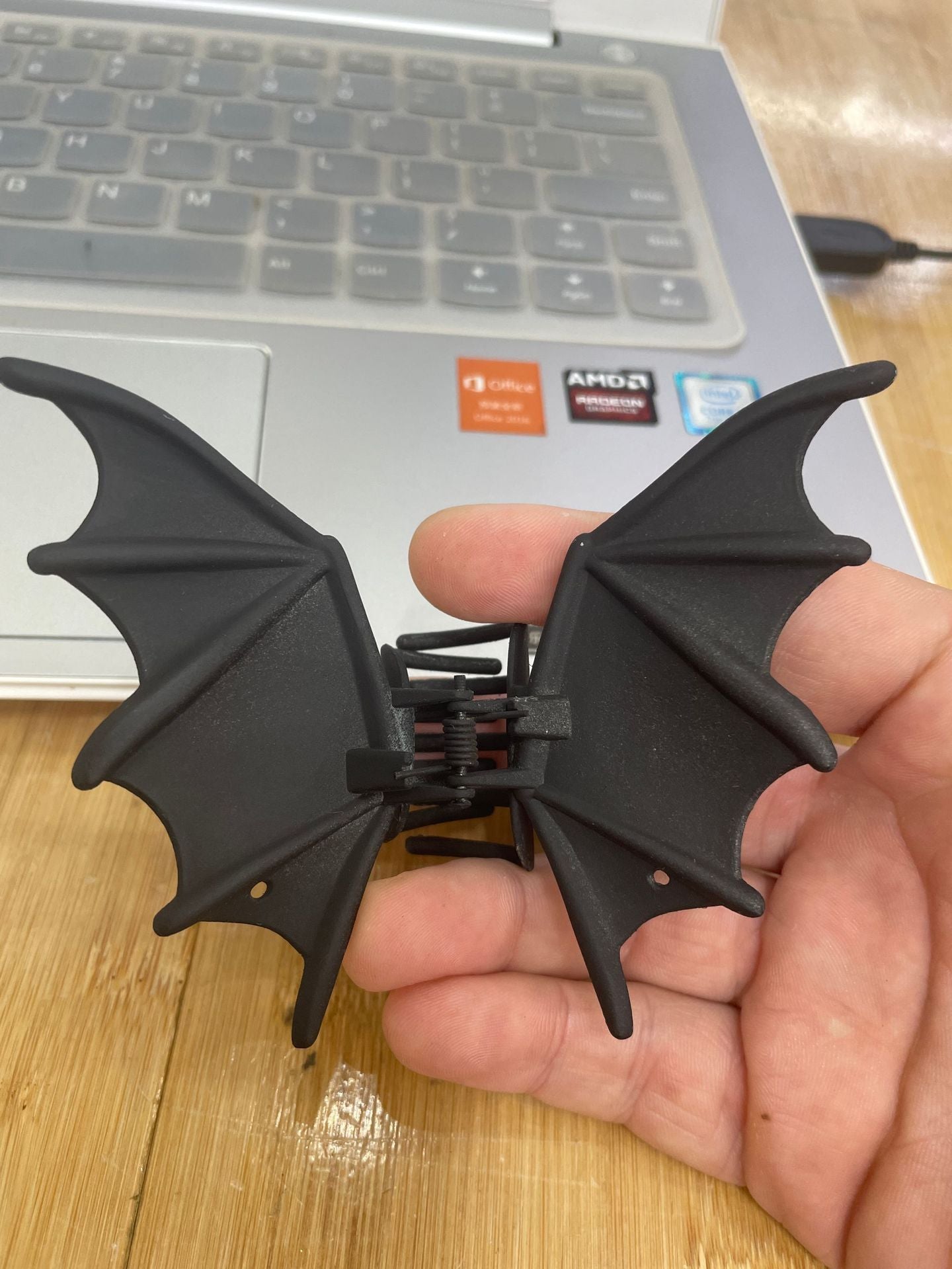 Metal Bat Hair Grip High-grade Female/Unisex