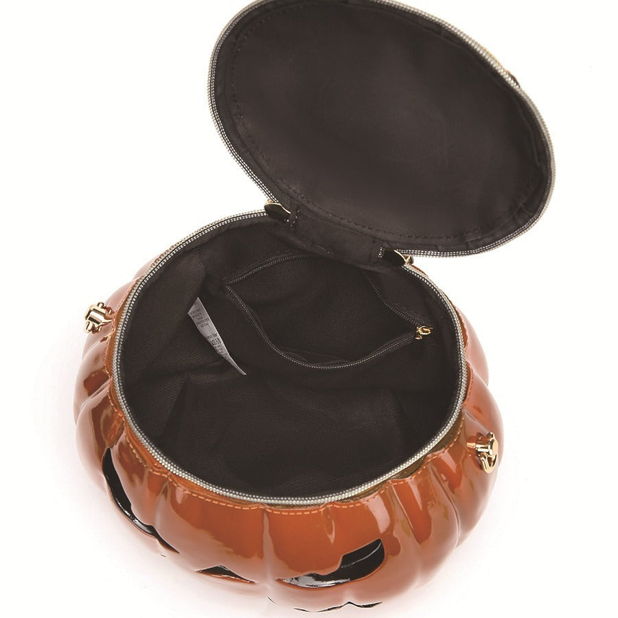 Adorably Unique Pumpkin Shoulder Crossbody Multi-purpose Bucket Bag for Halloween | Fall Vibes Must Have!